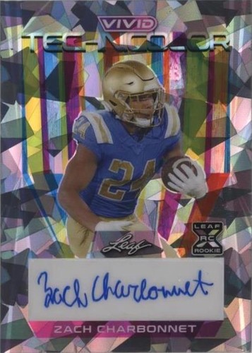 2023 Leaf Vivid Zach Charbonnet #BA-ZC1