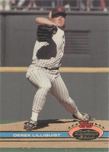1991 Topps Stadium Club - Derek Lilliquist #268