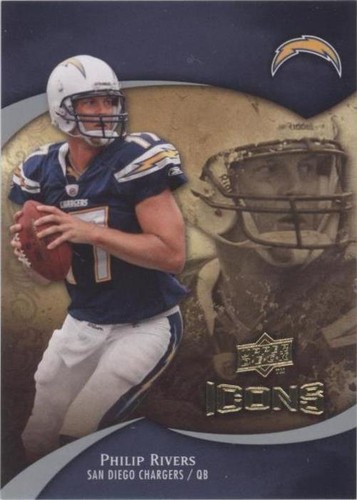 2009 Upper Deck Icons Philip Rivers #68
