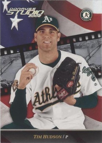2002 Donruss Studio - Tim Hudson #41