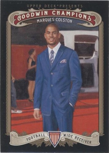 2012 Upper Deck Goodwin Champions Marques Colston #130