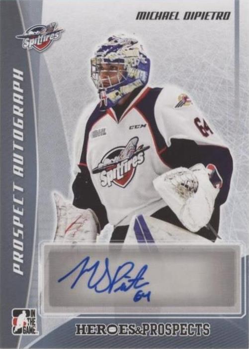 2016-17 Leaf In the Game Heroes & Prospects - Michael DiPietro #PA-MD1