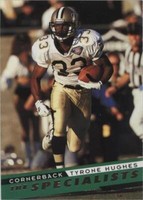 1995 Skybox Impact Tyrone Hughes #151