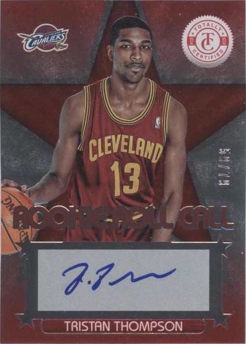 2012-13 Totally Certified - Tristan Thompson #38