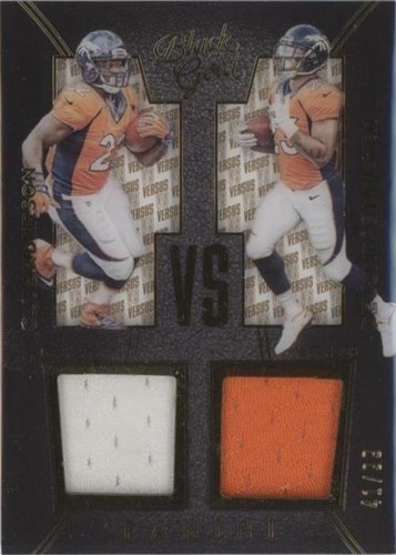 2016 Panini Black Gold C.J. Anderson Devontae Booker #VS8