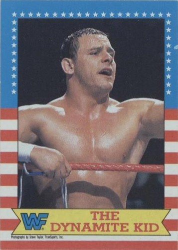 1987 Topps WWF - Dynamite Kid #20