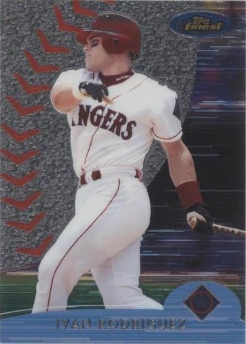 2000 Topps Finest - Ivan Rodriguez #80