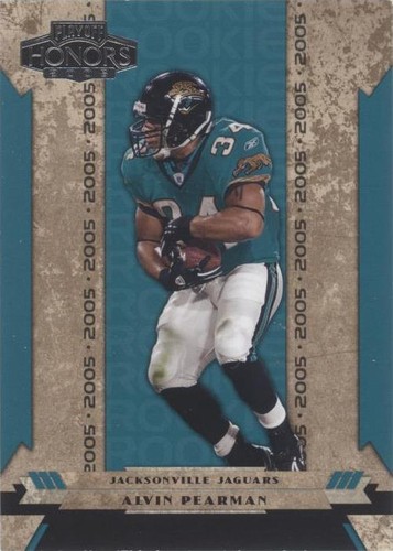 2005 Playoff Honors Alvin Pearman #123