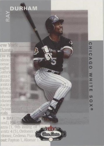 2002 Fleer Box Score - Ray Durham #70