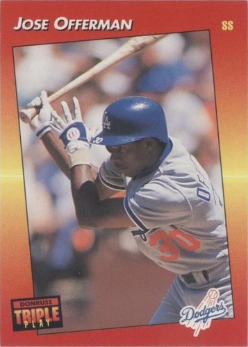 1992 Donruss Triple Play - Jose Offerman #153