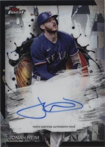2024 Topps Finest - Jonah Heim #FA-JHE