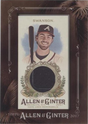 2017 Topps Allen & Ginter - Dansby Swanson #MR-DS