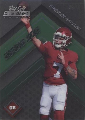 2021 Wild Card Alumination NIL Collegiate Edition Spencer Rattler #ANRS-8