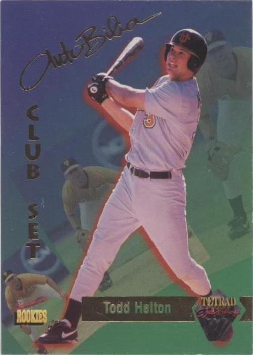 Signature Rookies Tetrad 1995 - Todd Helton #87