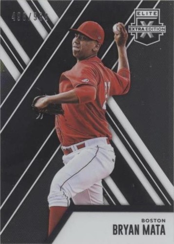 2017 Panini Elite Extra Edition - Bryan Mata #146