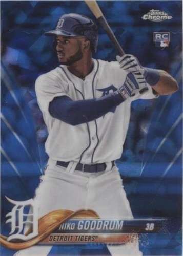 2018 Topps Chrome Sapphire Edition - Niko Goodrum #639
