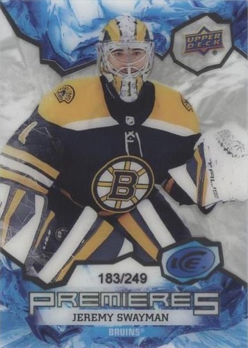 2021-22 Upper Deck Ice - Jeremy Swayman #232