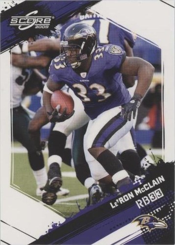 2009 Score Le'Ron McClain #22