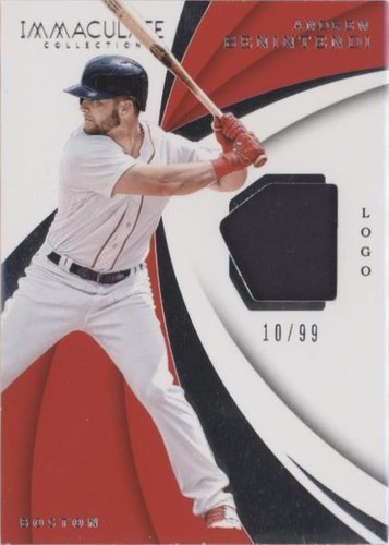 2018 Panini Immaculate Collection - Andrew Benintendi #IS-AB