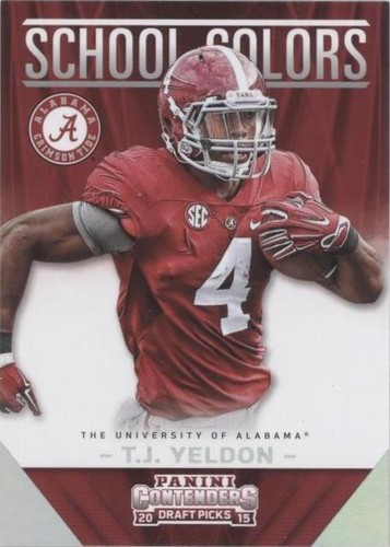 2015 Panini Contenders Draft Picks T. J. Yeldon #17