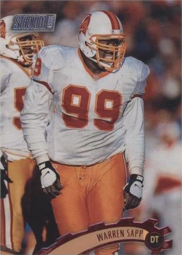 1997 Stadium Club Warren Sapp #105