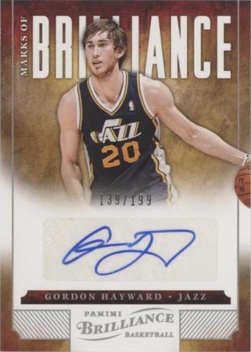 2012-13 Panini Brilliance - Gordon Hayward #227