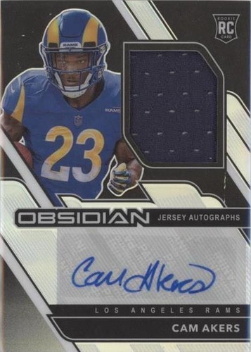 2020 Panini Obsidian Cam Akers #221
