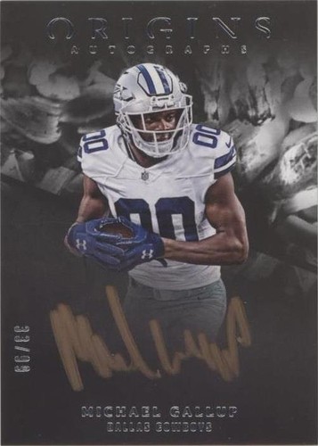 2018 Panini Origins Michael Gallup #OA-MGP