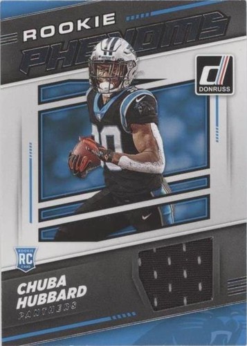 2021 Panini Donruss Chuba Hubbard #RPJ-CHU