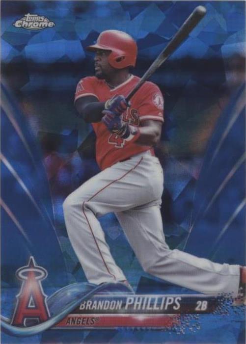 2018 Topps Chrome Sapphire Edition - Brandon Phillips #87