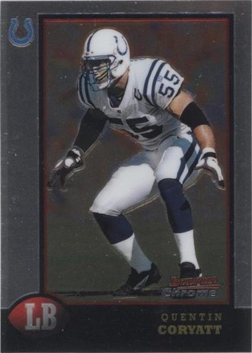1998 Bowman Chrome Quentin Coryatt #166