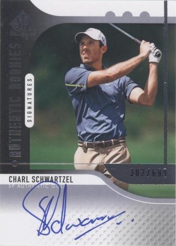 2012 SP Authentic - Charl Schwartzel #118