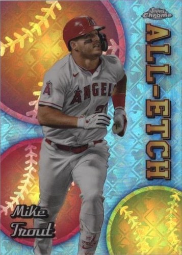2024 Topps Chrome Logofractor Edition - Mike Trout #CAEL-2