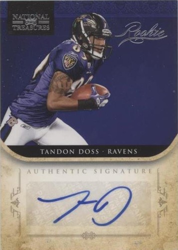 2011 Playoff National Treasures Tandon Doss #289