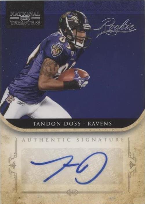 2011 Playoff National Treasures Tandon Doss #289