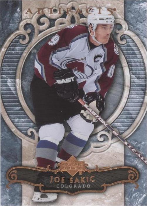 2007-08 Upper Deck Artifacts - Joe Sakic #80 for sale | eBay