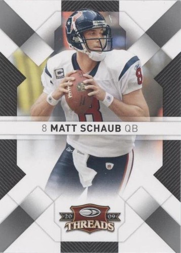 2009 Donruss Threads Matt Schaub #39