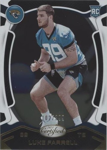 2021 Panini Certified Luke Farrell #176