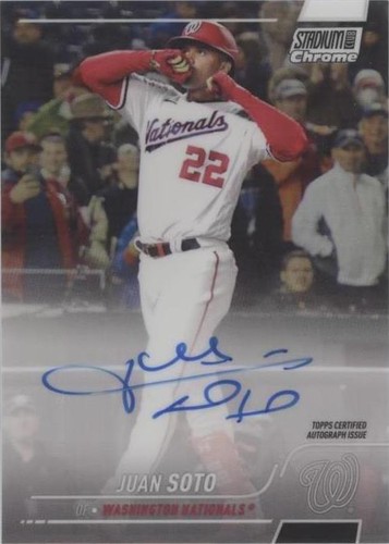 2022 Topps Stadium Club Chrome - Juan Soto #SCCBA-JS
