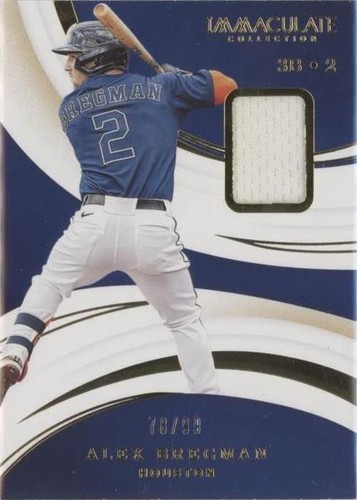 2020 Panini Immaculate Collection - Alex Bregman #27