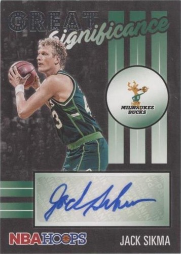 2020-21 Panini NBA Hoops - Jack Sikma #GS-JSC