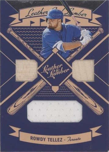 2019 Panini Leather & Lumber - Rowdy Tellez #LLT-RT