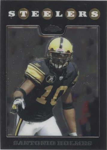 2008 Topps Chrome Santonio Holmes #TC69