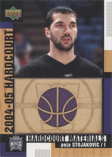 2004-05 Upper Deck Hardcourt - Peja Stojakovic #HCM-PS