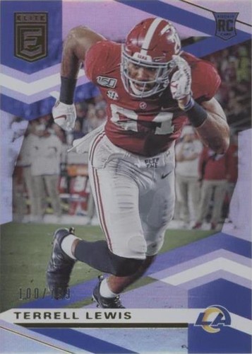 2020 Panini Donruss Elite Terrell Lewis #171