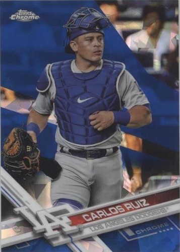 2017 Topps Chrome Sapphire Edition - Carlos Ruiz #142