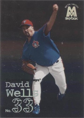1999 Skybox Molten Metal - David Wells #72
