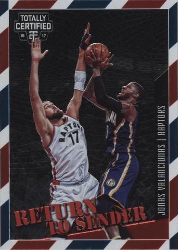 2016-17 Panini Totally Certified - Jonas Valanciunas #4