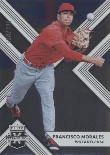 2018 Panini Elite Extra Edition - Francisco Morales #118