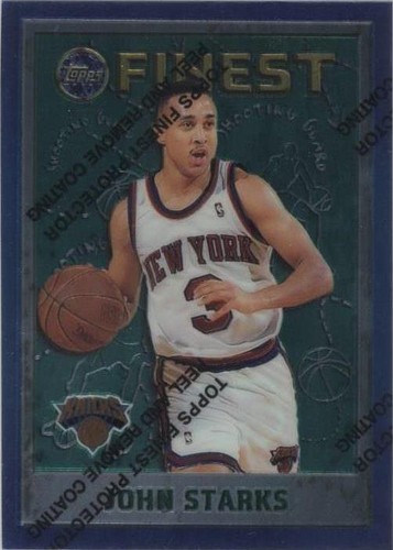 1995-96 Topps Finest - John Starks #3